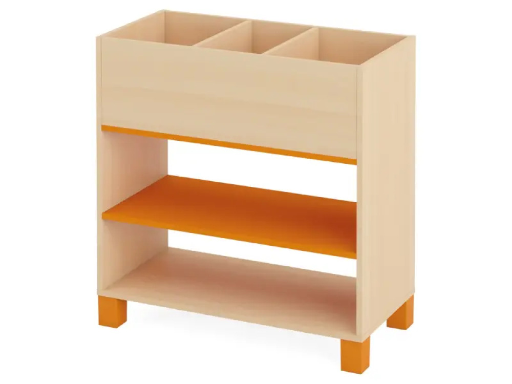 Book Bin. Orange. Fresh Collection