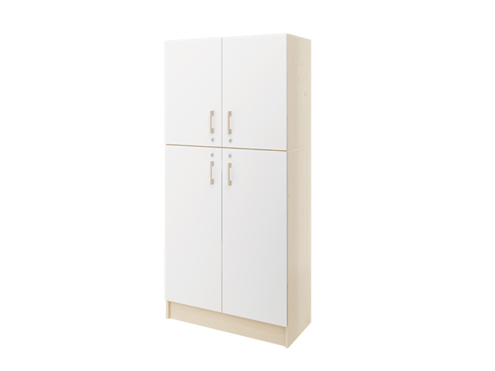 Prima map storage cabinet. White birch