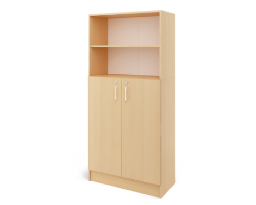 Prima features Unit with large wooden doors birch
