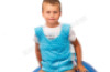 Weighted vest- size S, grey, hedgehog-patterned
