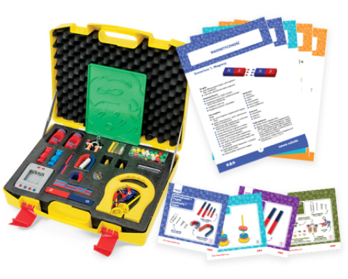 Magnetism. Science suitcase with lesson scenarios and worksheets