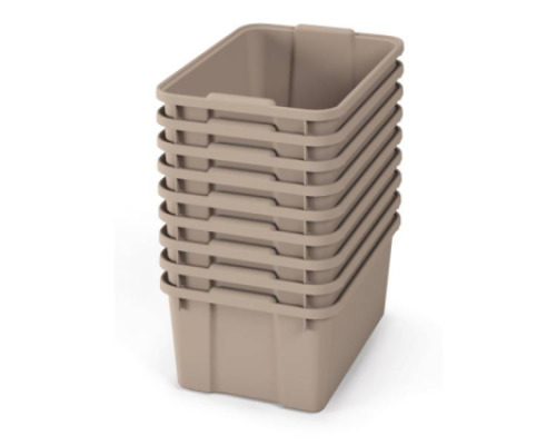 Big plastic containers - eco beige - 09