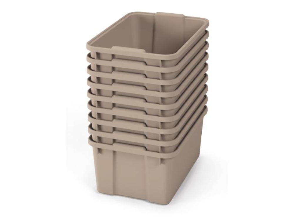 Big plastic containers - eco beige - 09