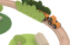 Nature. Wooden train