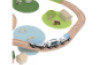 Nature. Wooden train