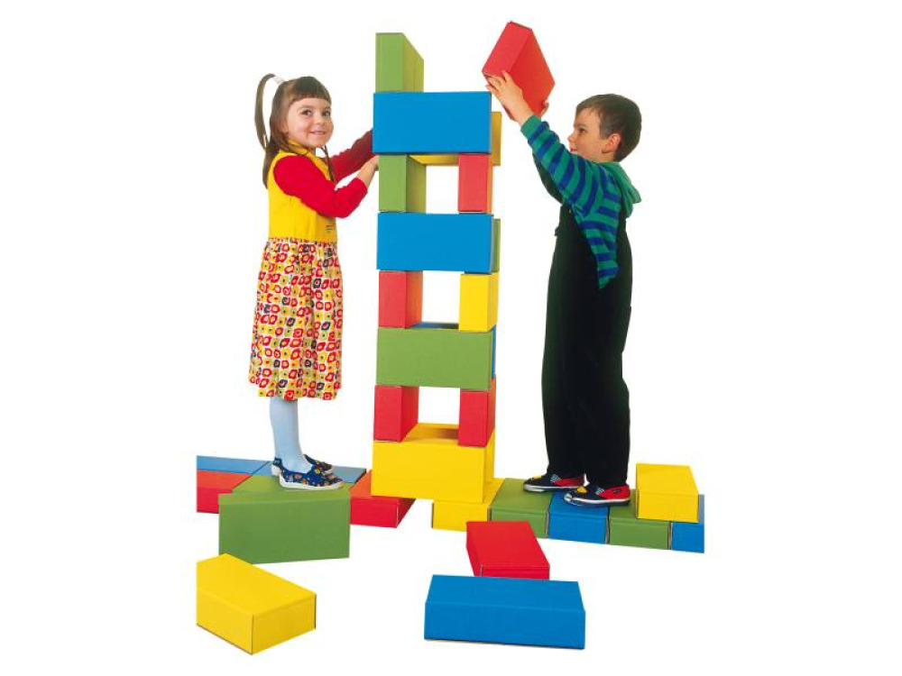 Cardboard bricks
