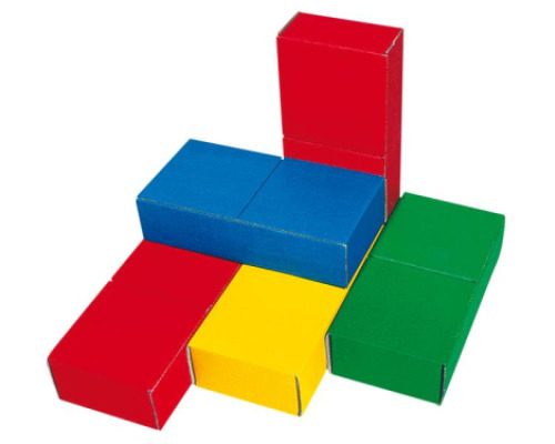 Cardboard bricks