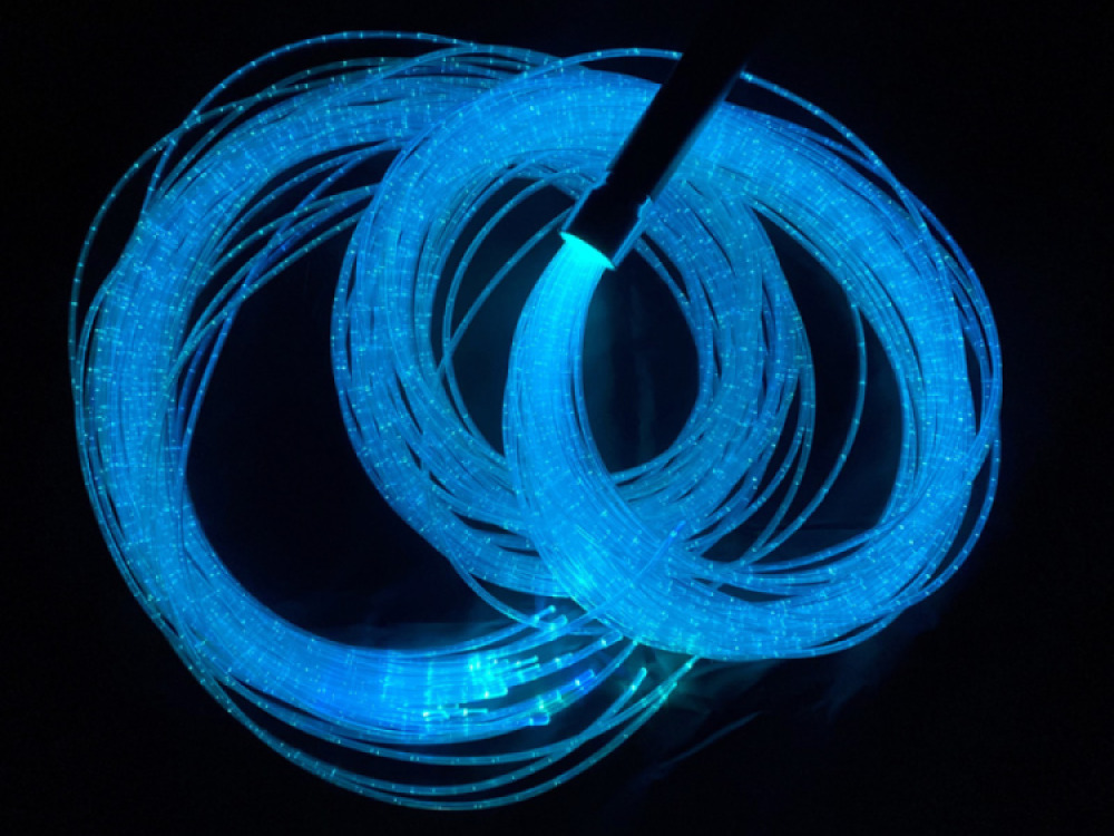 Fibre Optic Wand with Tails 1.5m
