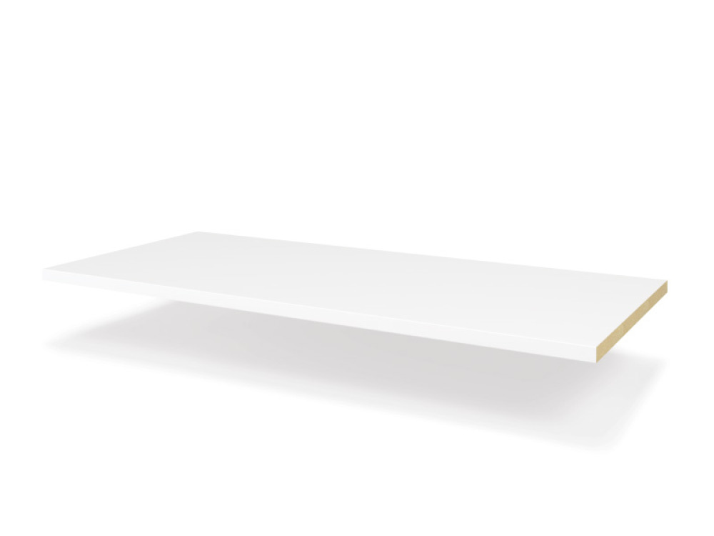 Kitchen countertop 140 cm in crystal white colour. Master Kitchen collection