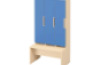 Doors with handle for cloakroom Vita 3 - Azure Blue