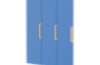 Doors with handle for cloakroom Vita 3 - Azure Blue