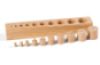 Montessori Aids. Block with cylinders 1