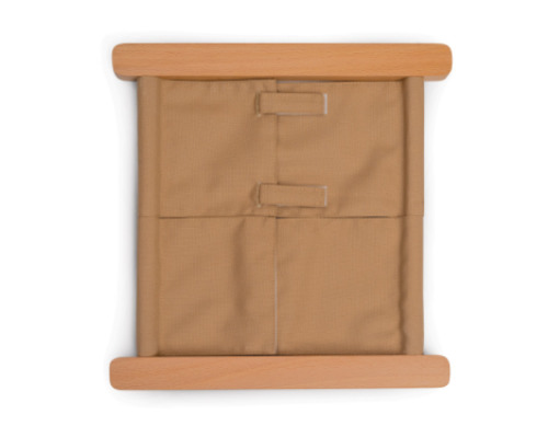 Montessori Aid. Exercise frame with Velcro
