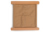 Montessori Aid. Exercise frame with Velcro