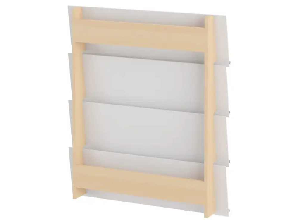 Hanging bookcase . Grey. Fresh Collection