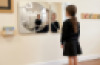 LARGE BUBBLE CONVEX MIRROR SET OF 2