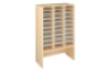 Storage Unit XL with compartments for container - Beech