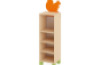 Forest with legs. Small squirrel cabinet