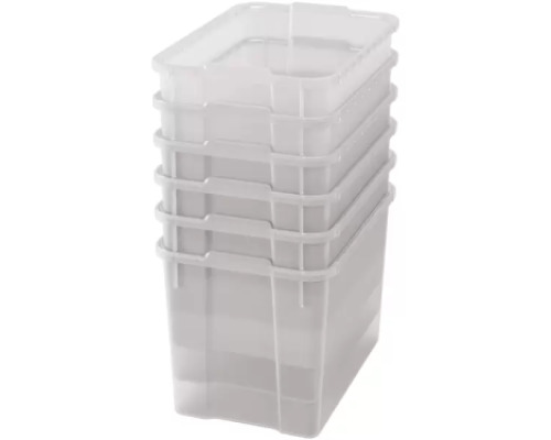 Extra large plastic containers - transparent - 06