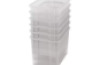 Extra large plastic containers - transparent - 06