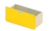 Cubo ACCESSORIES CONTAINERS orange medium 1 pc