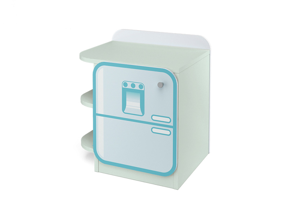 MINTY Kitchen Island Fridge