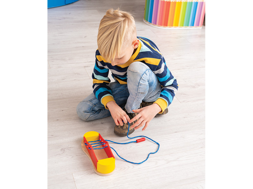 Big shoe. Lacing set