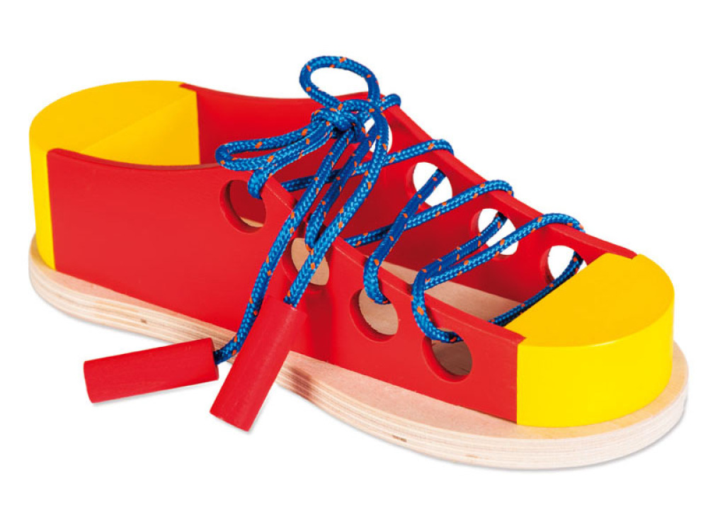 Big shoe. Lacing set