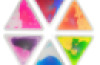 Equilateral Triangle Liquid Tiles (Set of 6)