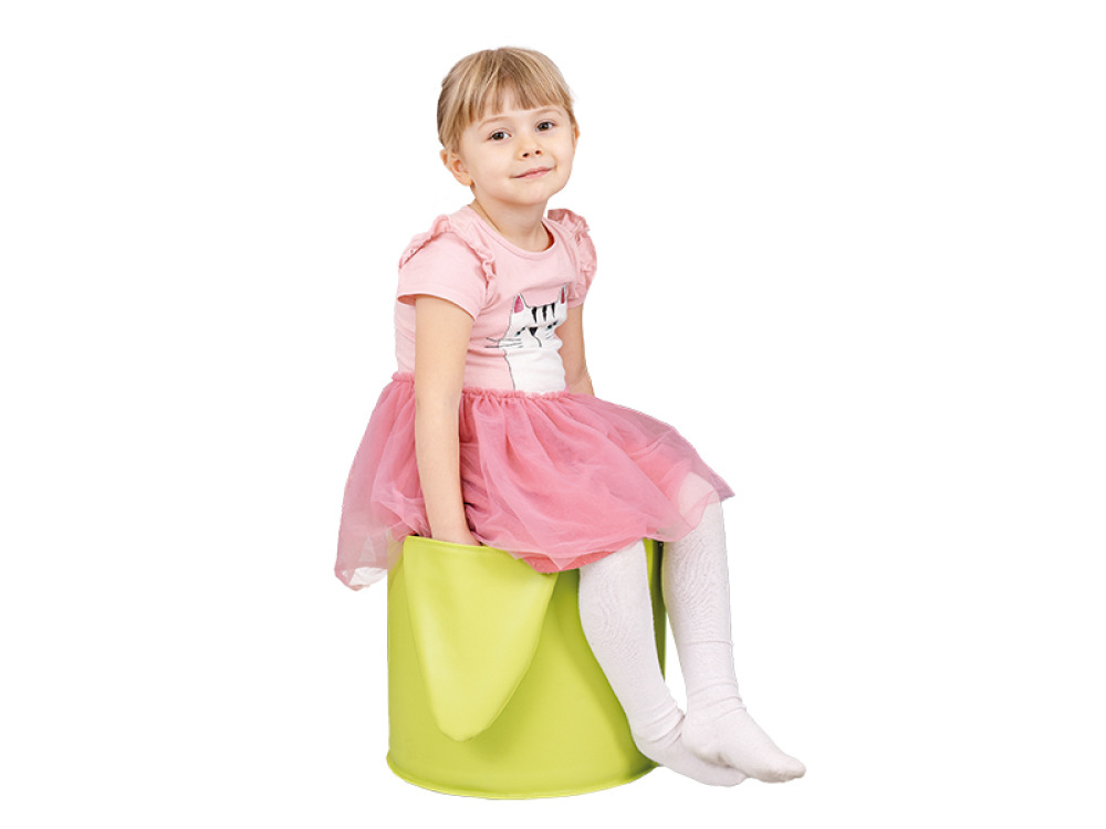 Relaxation pouf with pockets