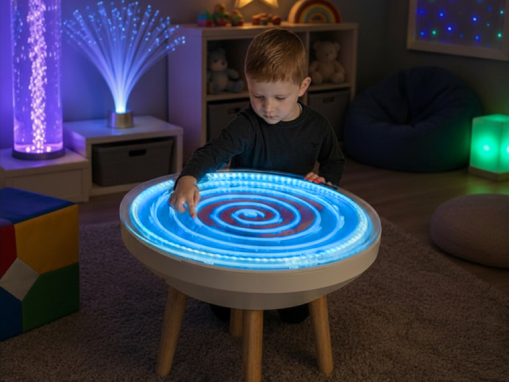 Maze Bubble Table