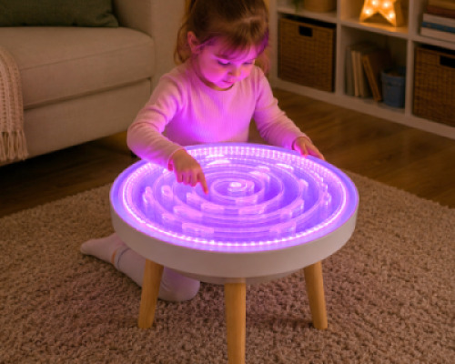 Maze Bubble Table