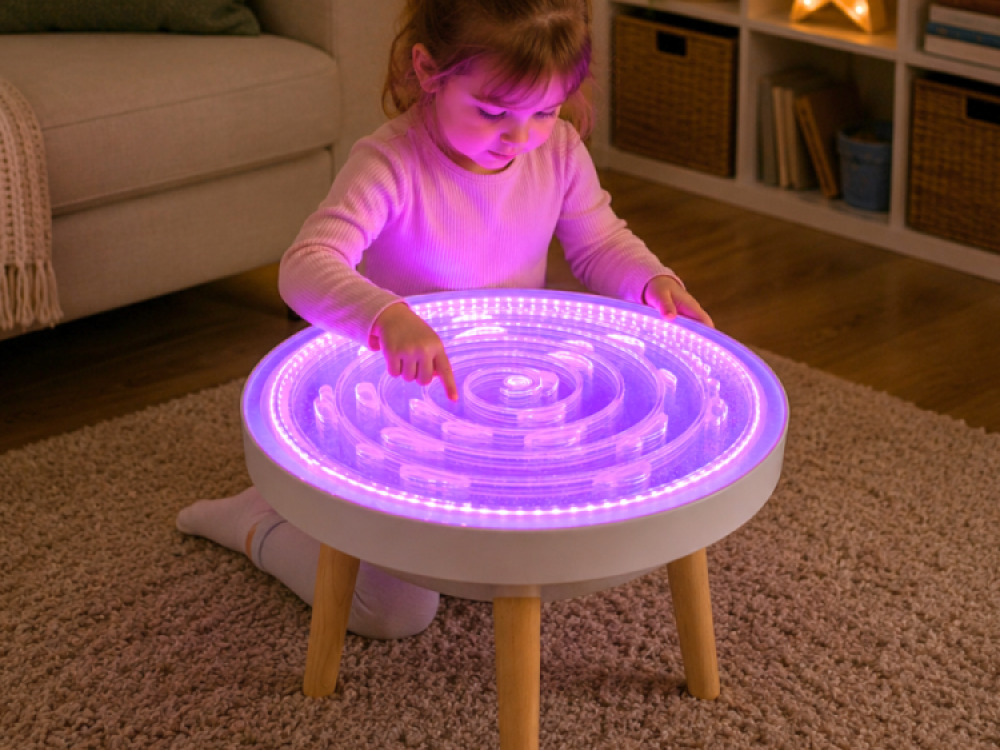Maze Bubble Table