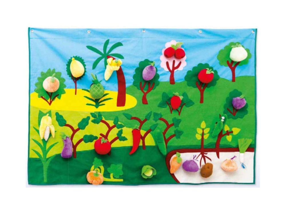 Tapestry for fruits and vegetables