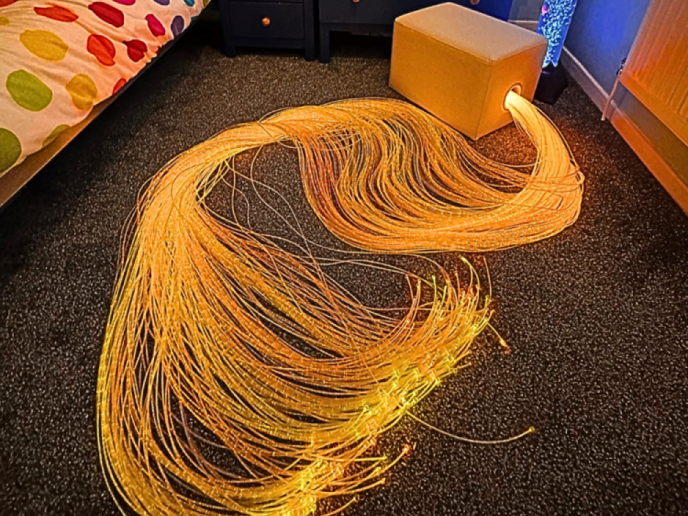200 Fibre Optic Tails, 3m long