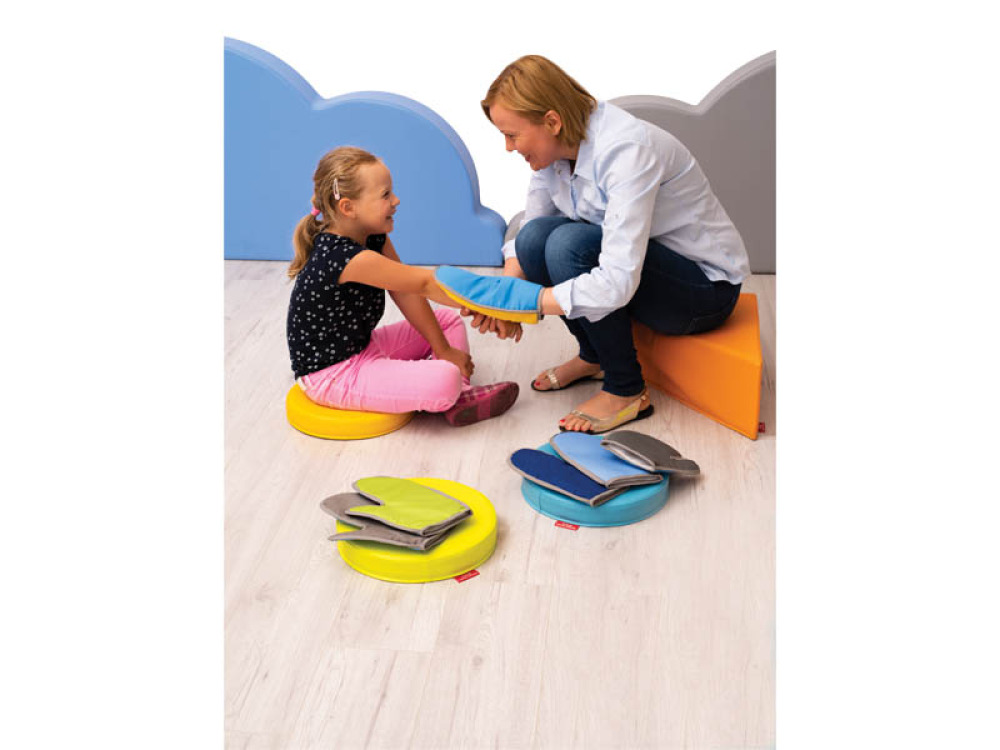 Sensory massage gloves. Set