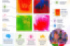 Small Liquid floor tiles 30x30cm (Pack of 4 Colours)