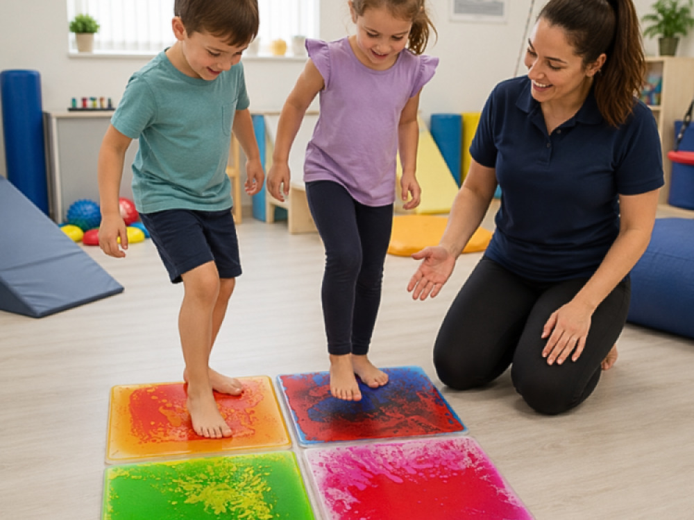 Small Liquid floor tiles 30x30cm (Pack of 4 Colours)