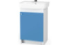 Bathroom cabinet for washbasin. Cubo collection