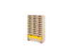 Storage Unit XL with shallow wooden trays + container - Eko
