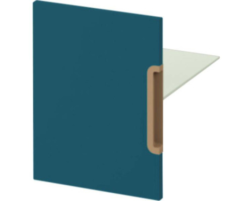 Doors - emerad blue and shelves for treasure island