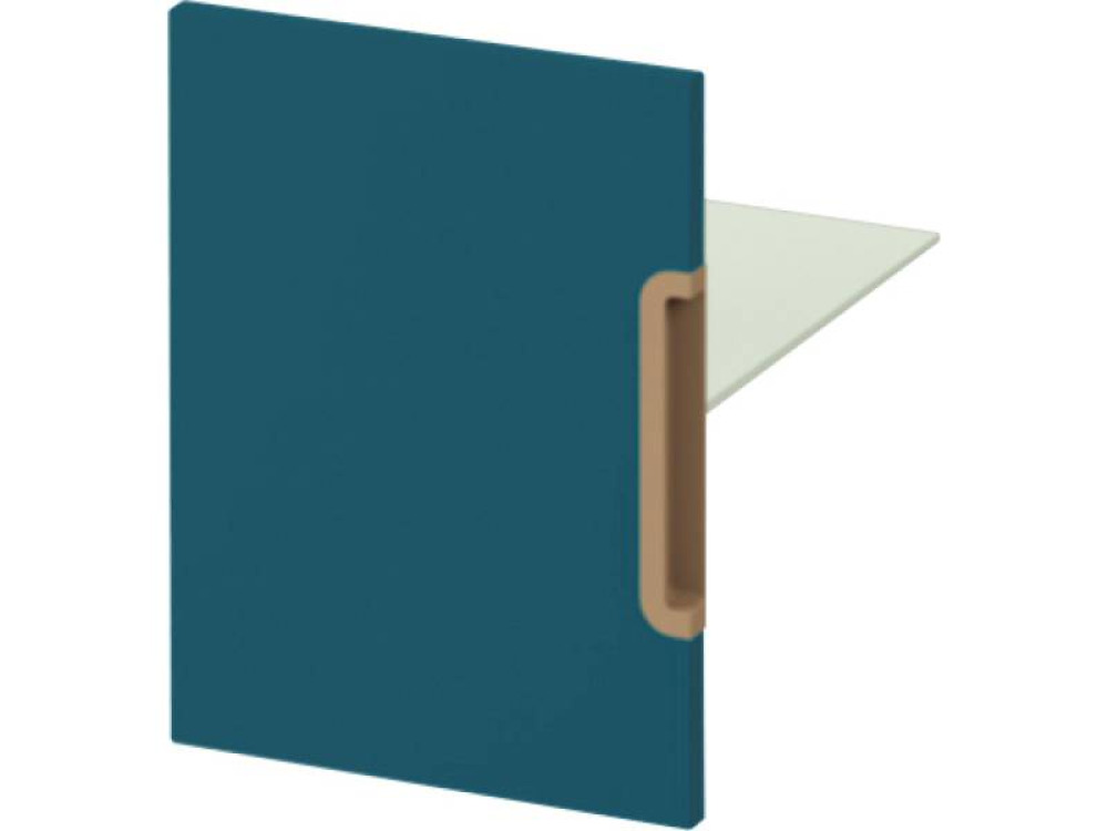 Doors - emerad blue and shelves for treasure island