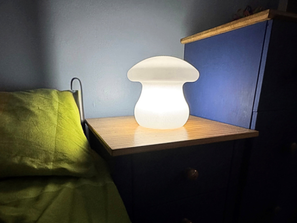Colour changing Mushroom