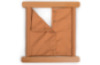 Montessori Aid. Exercise frame with clasps