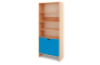 Tall Storage Unit + half bottom doors - Blue
