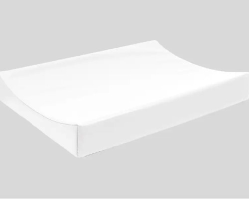 Contoured changing mat. White. Cubo collection