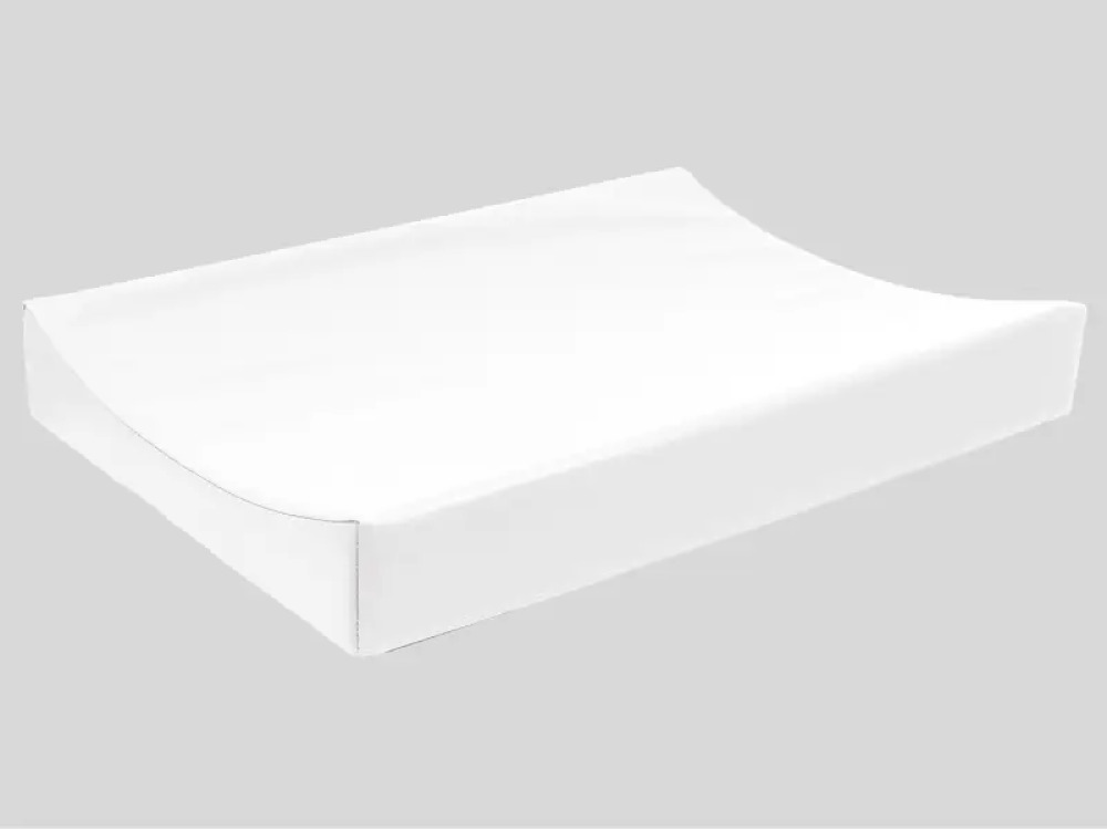 Contoured changing mat. White. Cubo collection