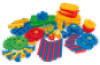 Gears. Construction bricks