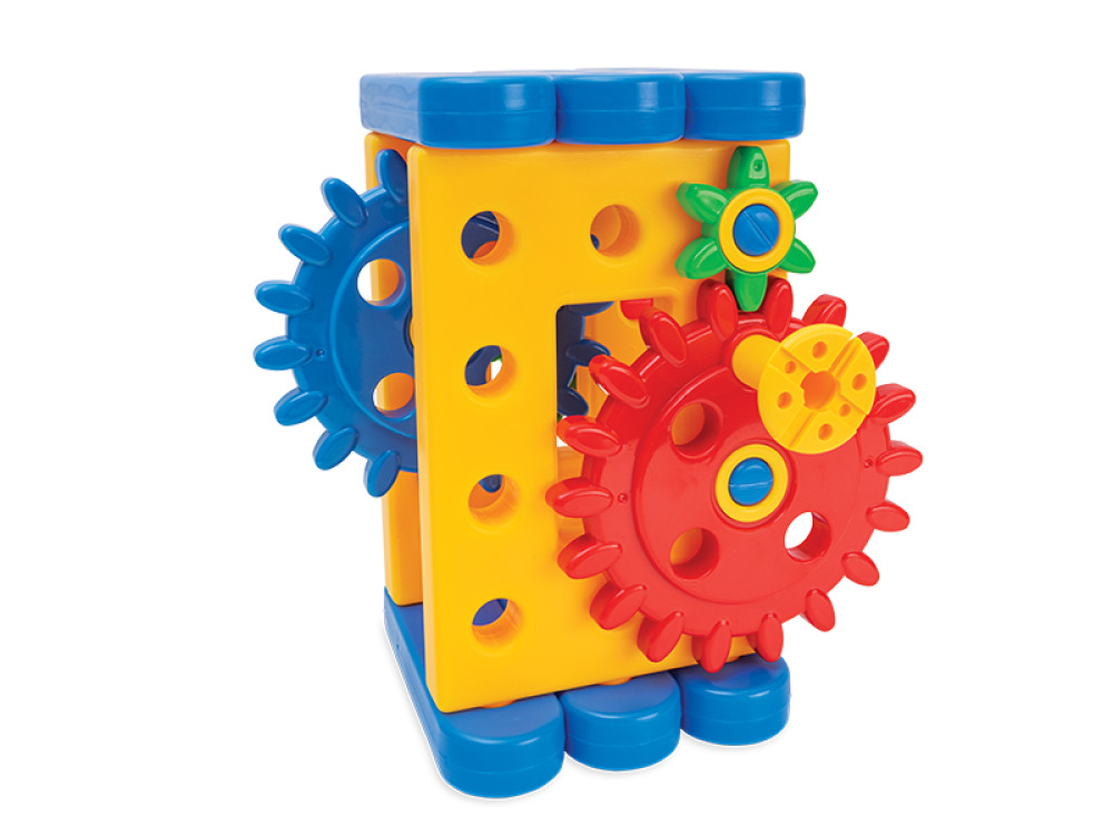 Gears. Construction bricks