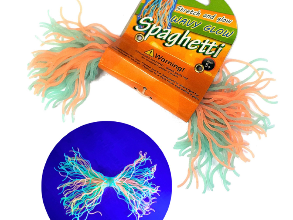 Wavy glow Spaghetti strings